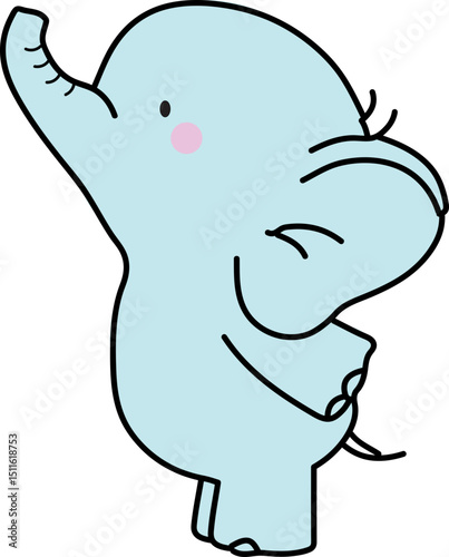 Baby cute Elephant