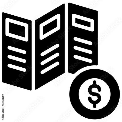 Financial Brochure Icon