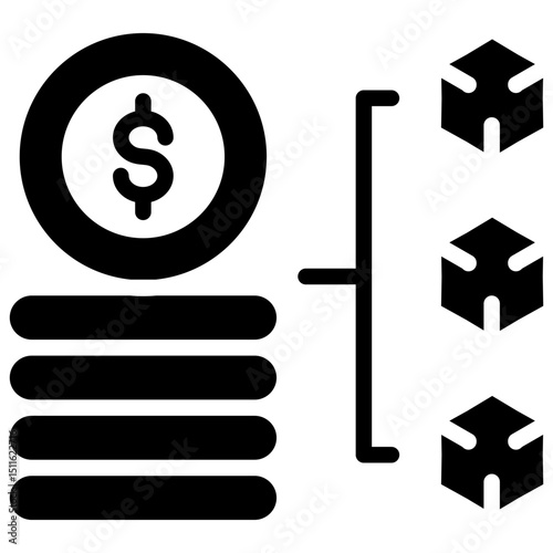 Stacked Currency Icon