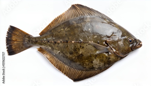 a large halibut