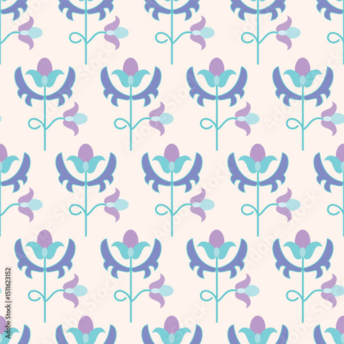 Suzani pattern background - flowers, traditional art in Central Asia and Uzbekistan. Embroidery textile product. Using in home decor