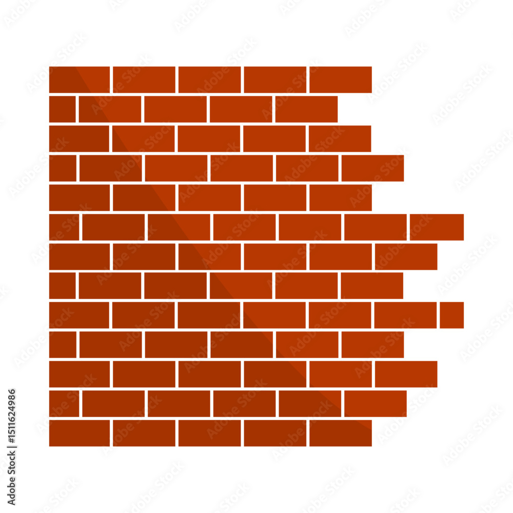 Obraz premium Contruction Brick Flat