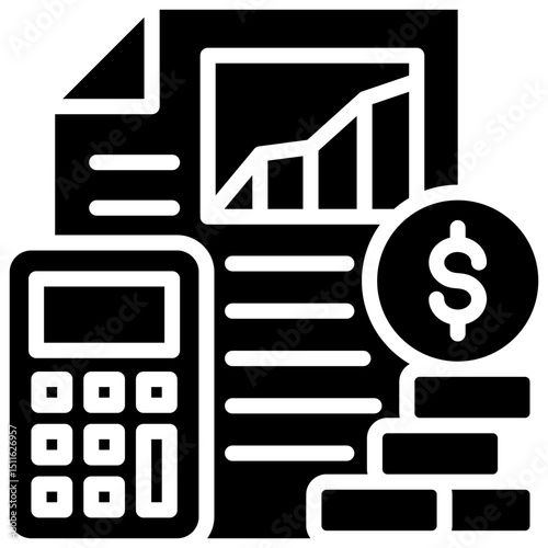 Financial Report Icon