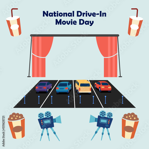 National Drive-In Movie Day Cars, Popcorn, and a Classic Night at the Movies