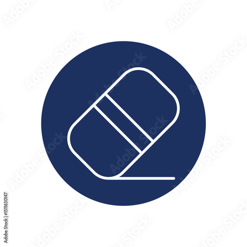 Earser icon vector 