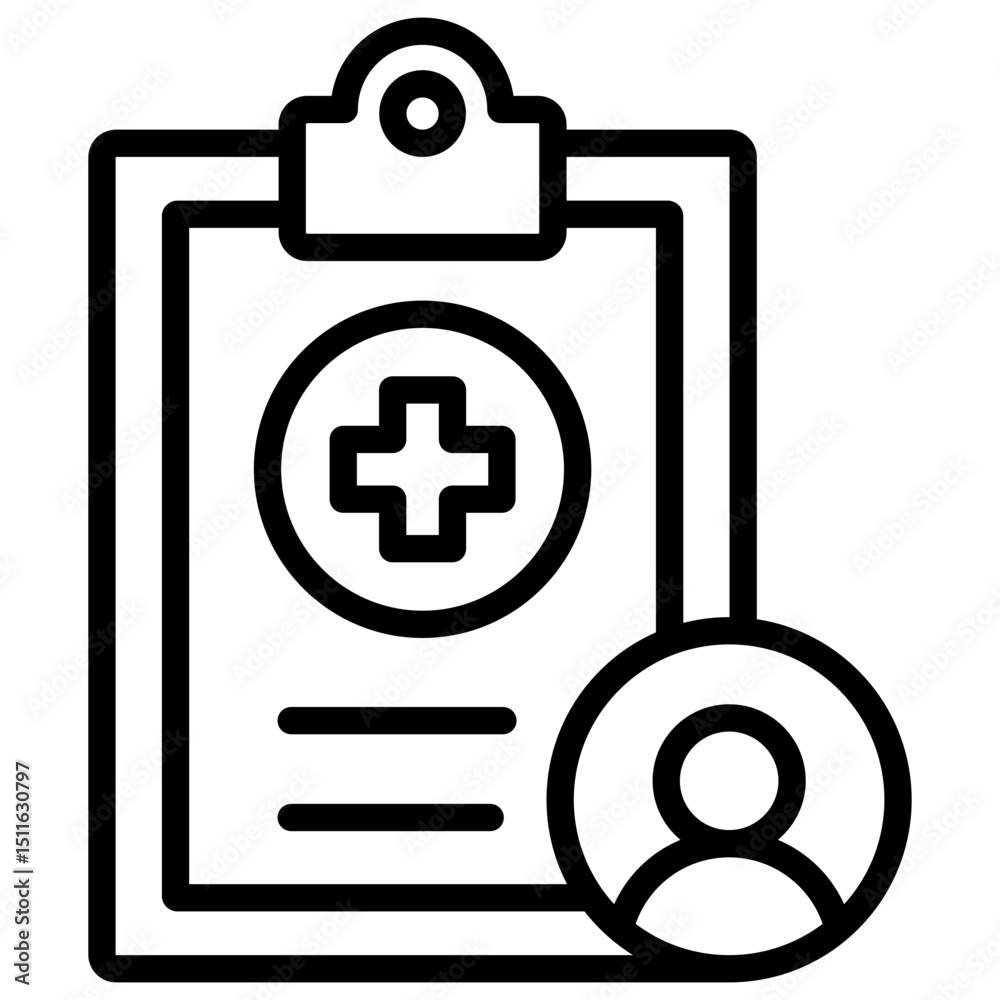 Obraz premium Medical Helpline Icon