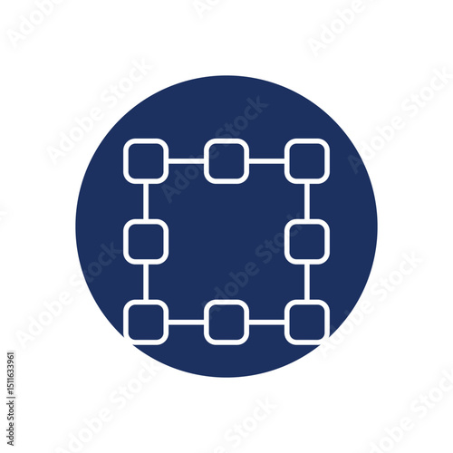 Selection icon vector 