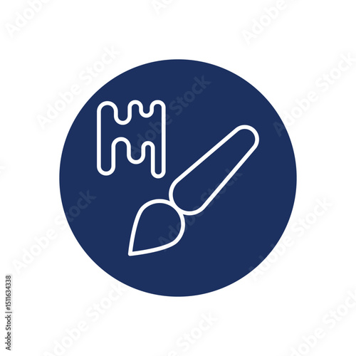 Color Fill icon vector 