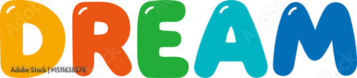 dream 글자