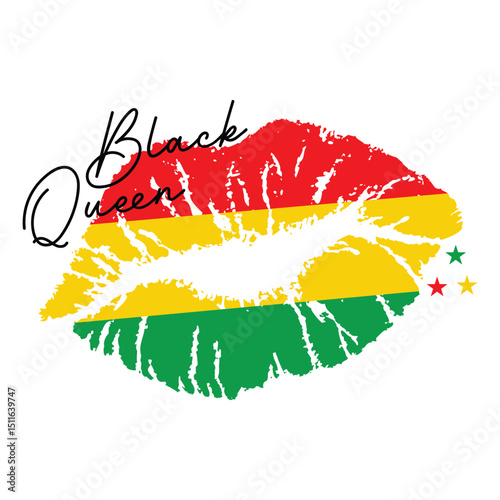 Juneteenth Sublimation Design with Afrocentric Freedom Celebration Elements  Style