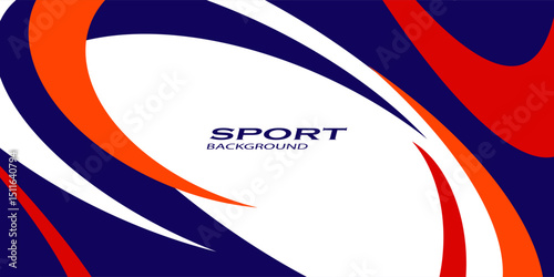 National sports day celebration design featuring illustrations of basketball, soccer, volleyball, and tennis athletes on a sporty background. Can be used for banners, web, etc. Sports day concept