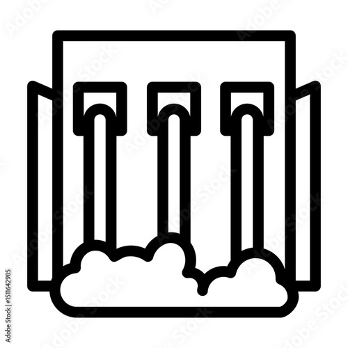 energy Line Icon