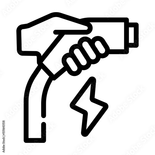 energy Line Icon