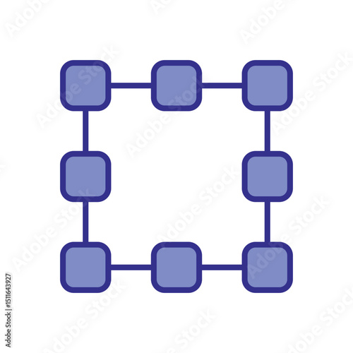 Selection icon vector 