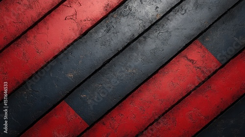 Red black grunge diagonal stripes texture background design