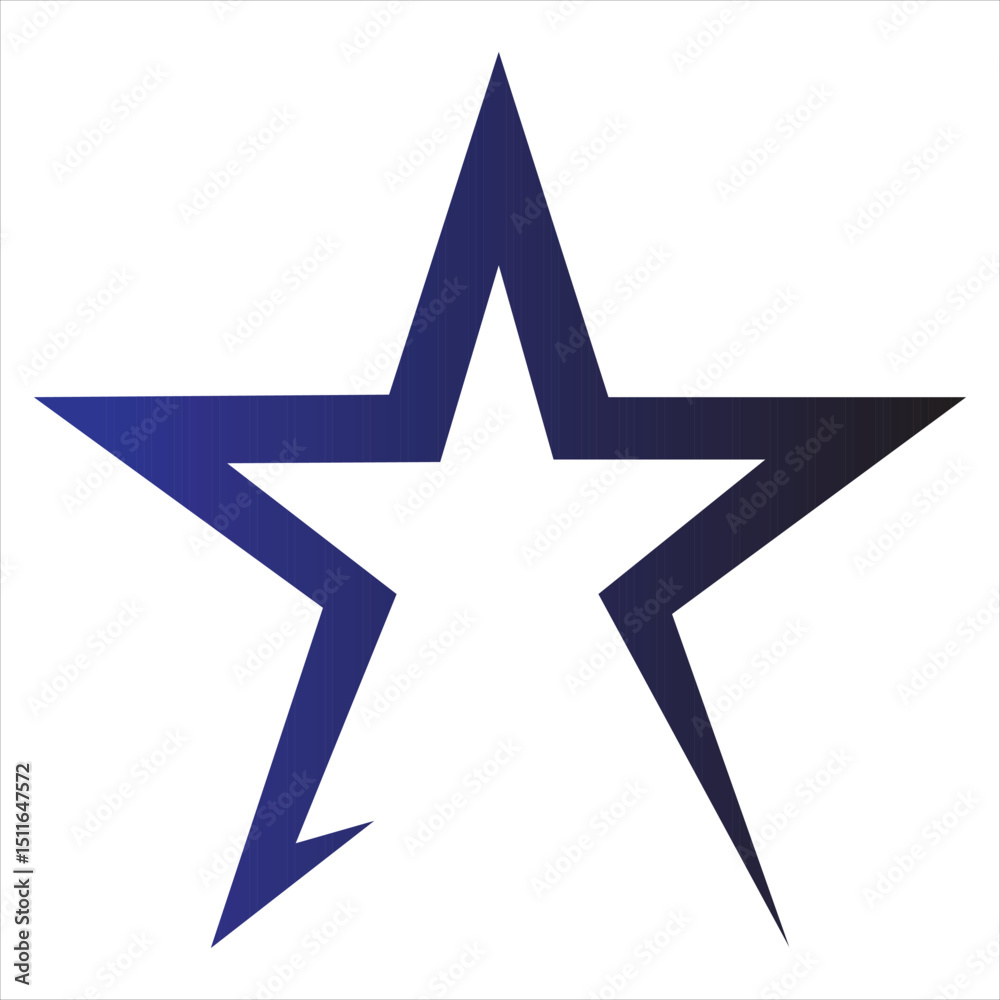 Fototapeta premium Star logo images