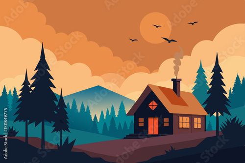 house in the forest