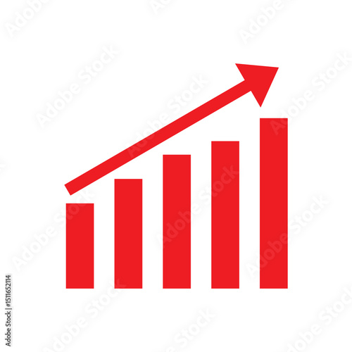 red graph icon