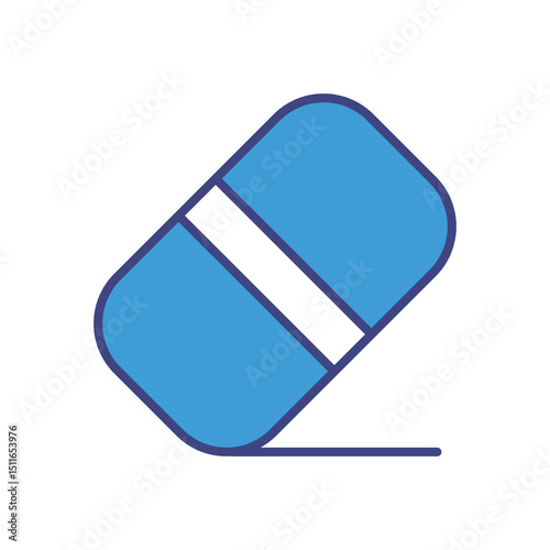 Earser icon vector 