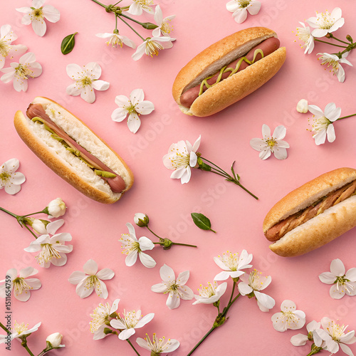 sweet cookies on a wooden background