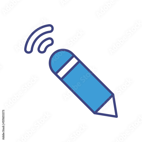 Stylus icon vector 