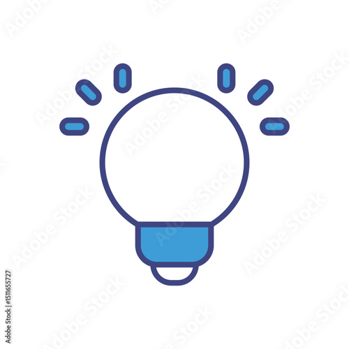 Idea icon vector 