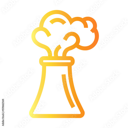 energy Line Gradient Icon