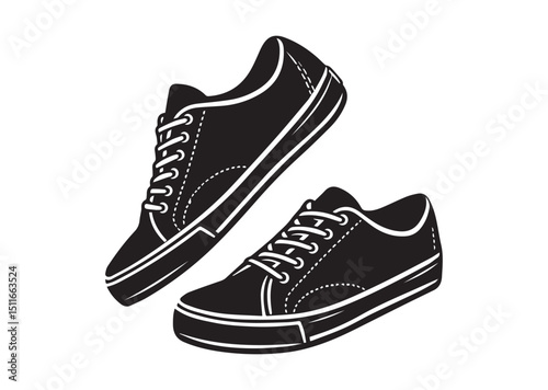 Shoes Silhouette Vector