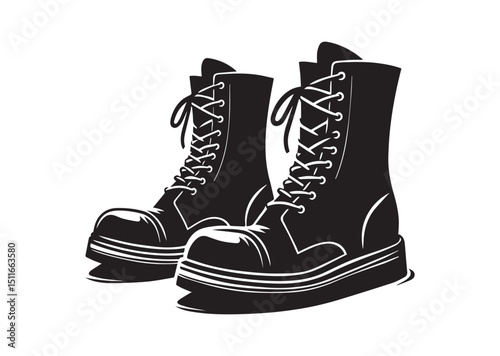 Shoes Silhouette Vector