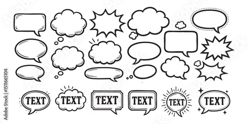 bubble text set in vintage style hand-drawn engraving woodcut illustration