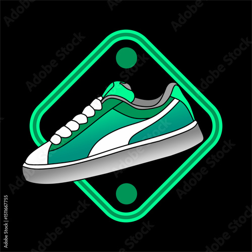 shoes logo vector shoe brand logo