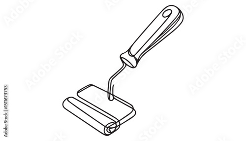 Continuous one single minimal line drawing tool