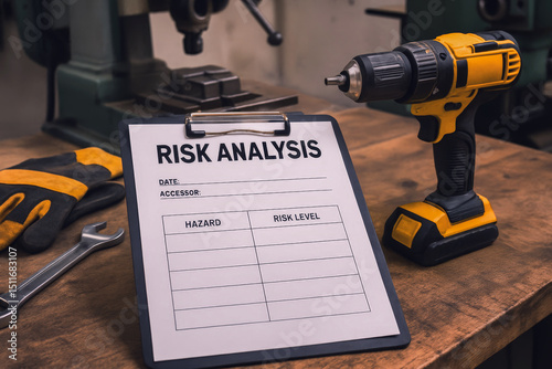 A clipboard labeled 