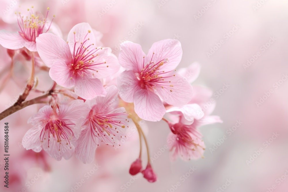 Fototapeta premium Beautiful pink cherry blossoms