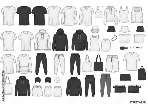 Apparel Design Sketches