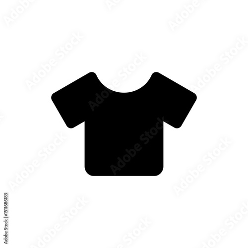 シンプルなTシャツのアイコンイラスト