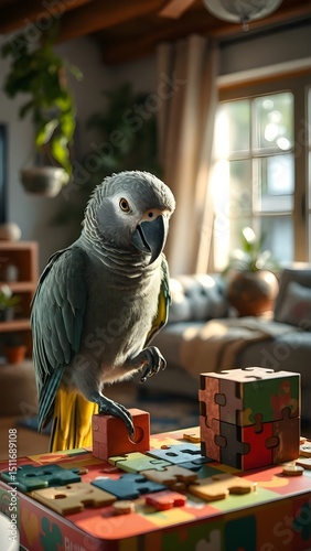 parrot on a branch