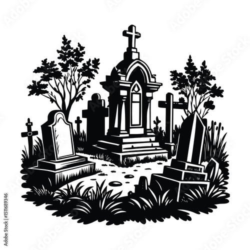 Cemetery Svg