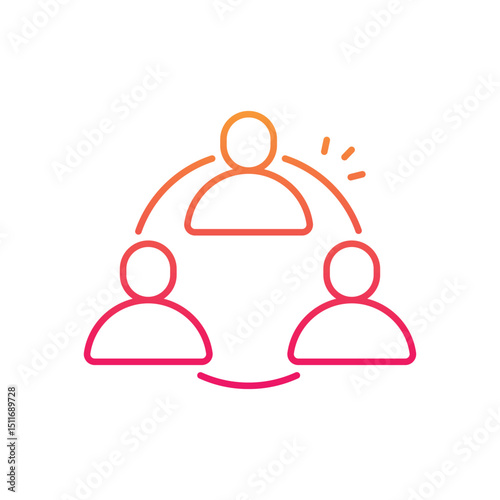 Collaboration Vector icon