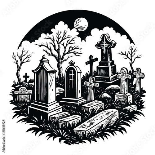 Cemetery Svg