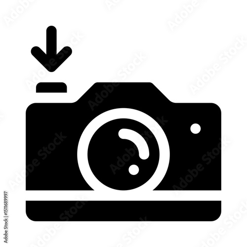 Shutter button glyph icon