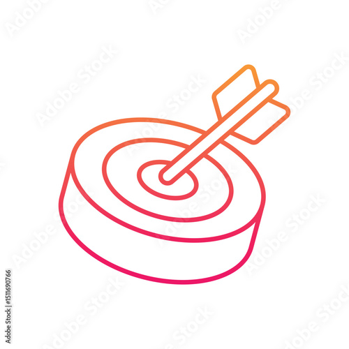 Goals Vector icon