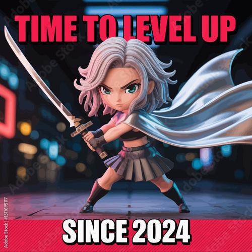 Time to Level Up Gaming Character