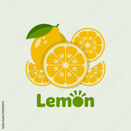 Fresh Lemon Illustration