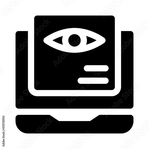 Spyware glyph icon
