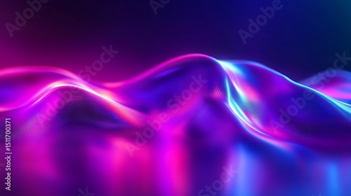 Abstract vibrant flowing shapes (3)