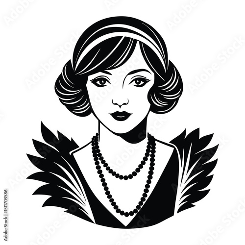 Flapper Girls Svg