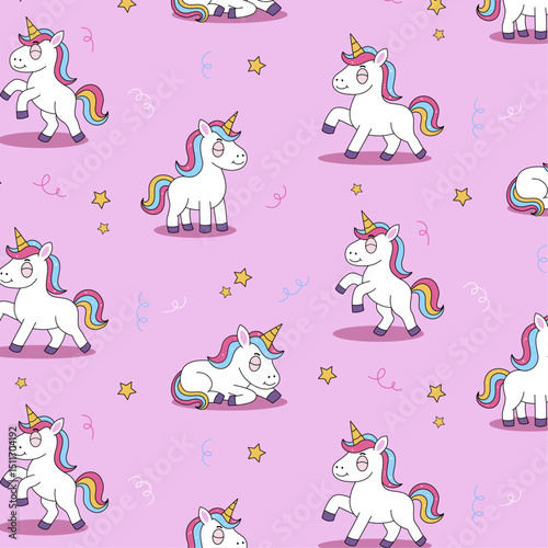 Cute Unicorn Pattern