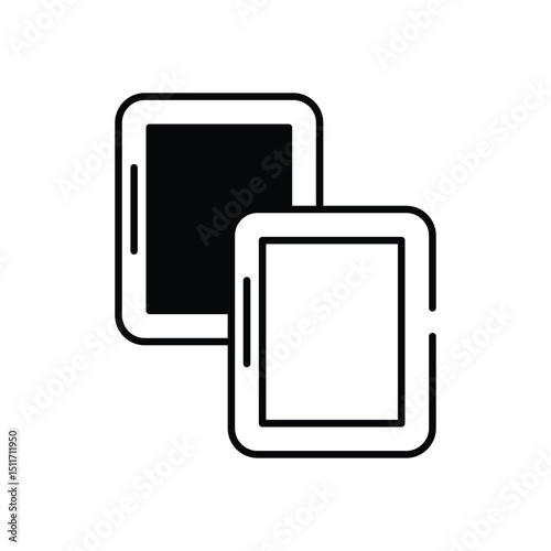 Red Card vector icon stock illustration