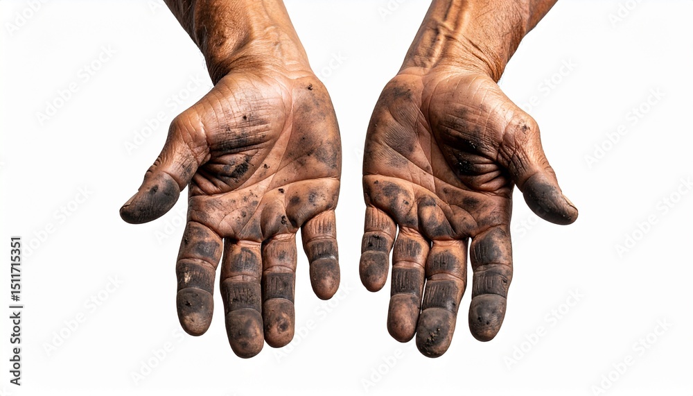 custom made wallpaper toronto digitalDirty man hands isolated on transparent white background 